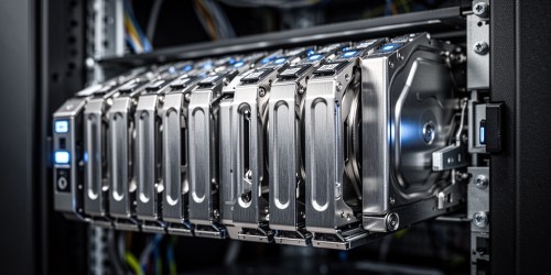 RAID: Arranjo de discos p/ trabalho conjunto em servidores e storages